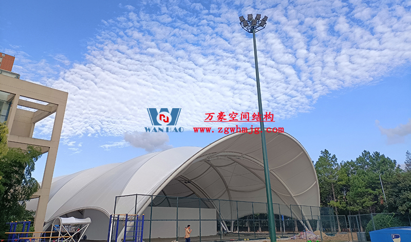 籃球場膜結(jié)構