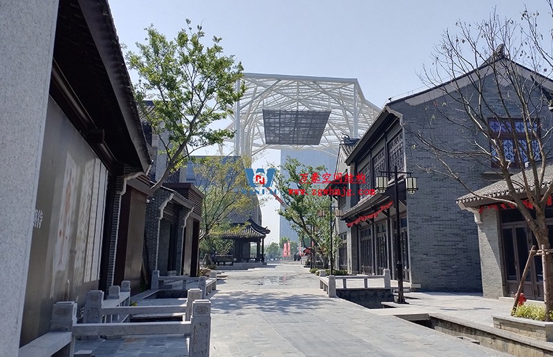 驚艷的藝術品|合肥文一塘溪津門天幕鋼結(jié)構及ETFE氣枕膜工程 驚艷的藝術品|合肥文一塘溪津門天幕鋼結(jié)構及ETFE氣枕膜工程