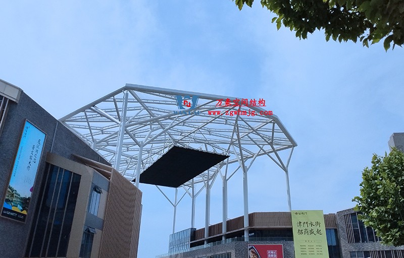 驚艷的藝術品|合肥文一塘溪津門天幕鋼結(jié)構及ETFE氣枕膜工程 驚艷的藝術品|合肥文一塘溪津門天幕鋼結(jié)構及ETFE氣枕膜工程