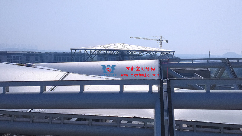 驚艷的藝術品|合肥文一塘溪津門天幕鋼結(jié)構及ETFE氣枕膜工程 驚艷的藝術品|合肥文一塘溪津門天幕鋼結(jié)構及ETFE氣枕膜工程
