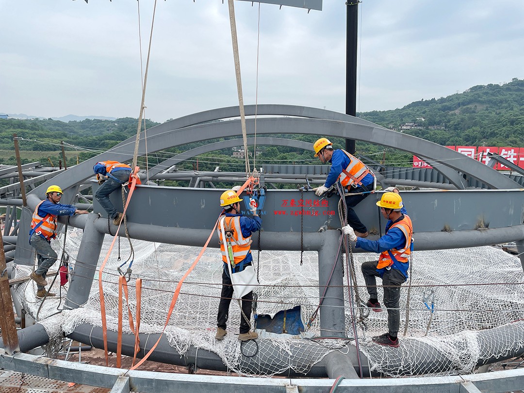 重慶東站站房正在加速建設(shè)，全力繪就項(xiàng)目新篇章