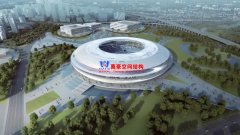 成都大運會主場館進(jìn)入鋼結(jié)構(gòu)施工，“飛碟”造型顯雛形