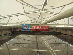 污水池加蓋用什么材料好？為什么污水池膜結(jié)構(gòu)加蓋如此受歡迎？